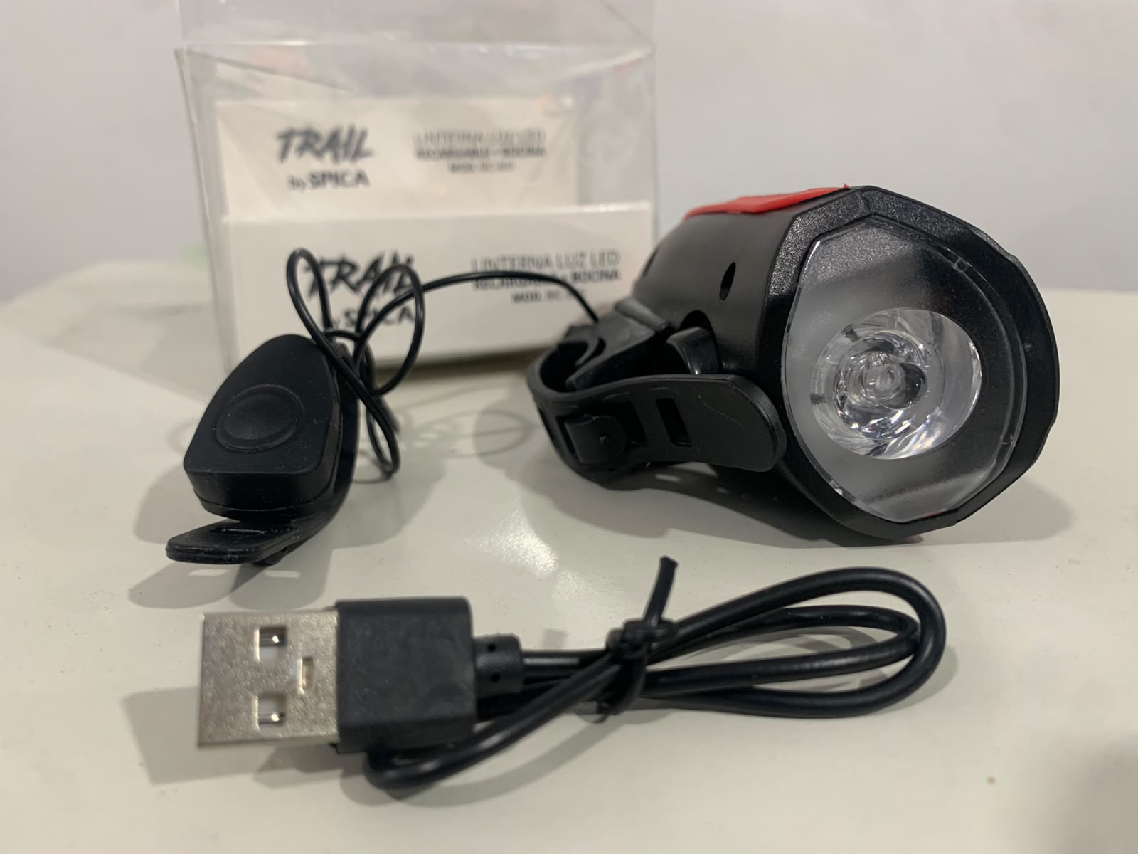 LUZ LED RECARGABLE INALAMBRICA CON BOCINA 