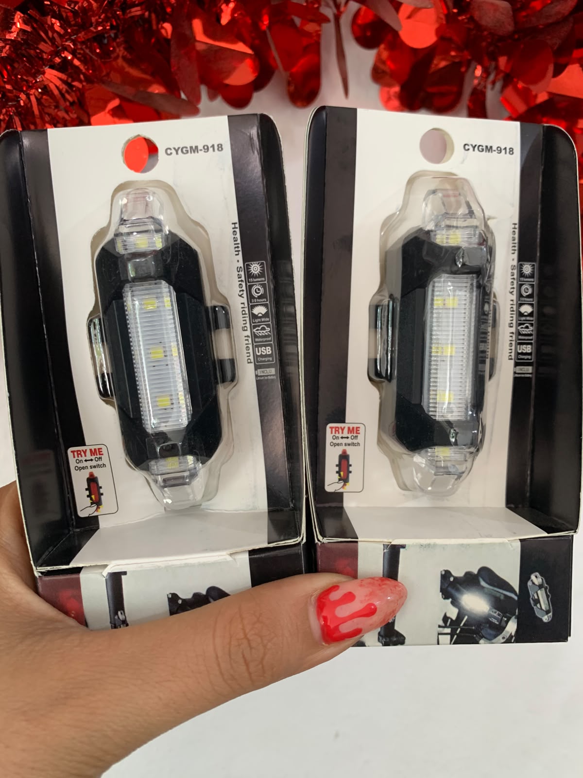 LUZ DELANTERA RAPI 15LM RECARGABLE USB